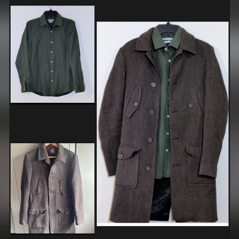 ZARA COAT+Shirt ✨(2 PIECES-1 PRICE)